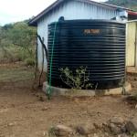 water tank at school classrooms.