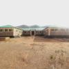 Girls dorm.  Foundation provided bunk beds, drapers for windows, solar panels, solar lighting.  
